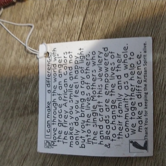 NWT Kazyuri Handmade Kenya Beaded Stack Bracelet - Picture 5 of 6